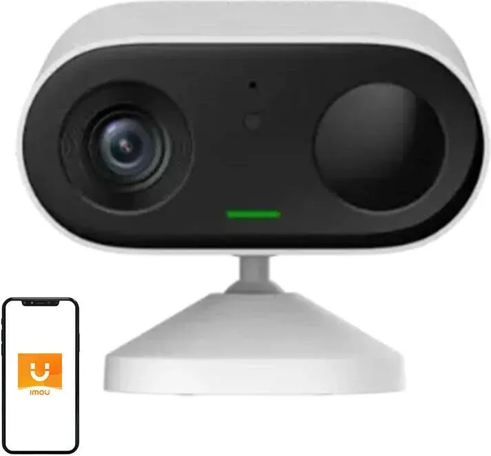 Kamerë IMOU Cell Go 3MP me panel diellor, e zezë/e bardhë - 1