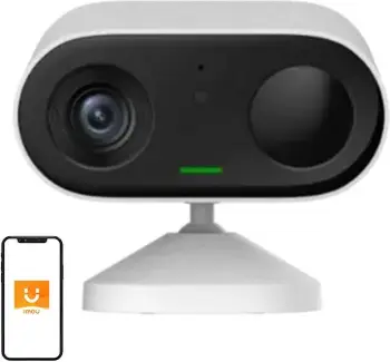 Kamerë IMOU Cell Go 3MP me panel diellor, e zezë/e bardhë