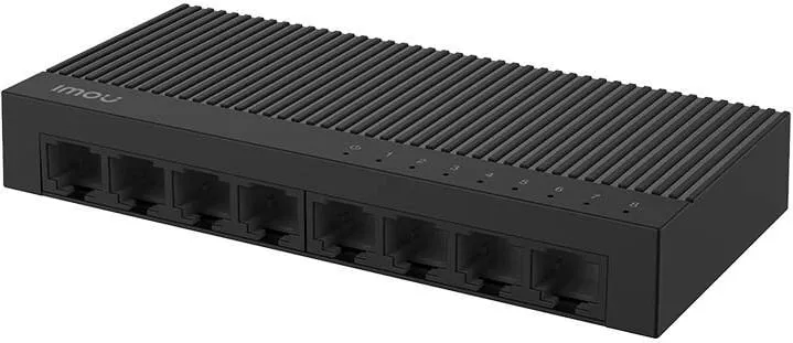 Switch rrjeti IMOU SF108C, 8 porta LAN, 100 Mbps, i zi - 2