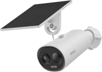 Kamerë sigurie e jashtme IMOU Cell 3C AIO, 5MP, me panel diellor të integruar, e bardhë