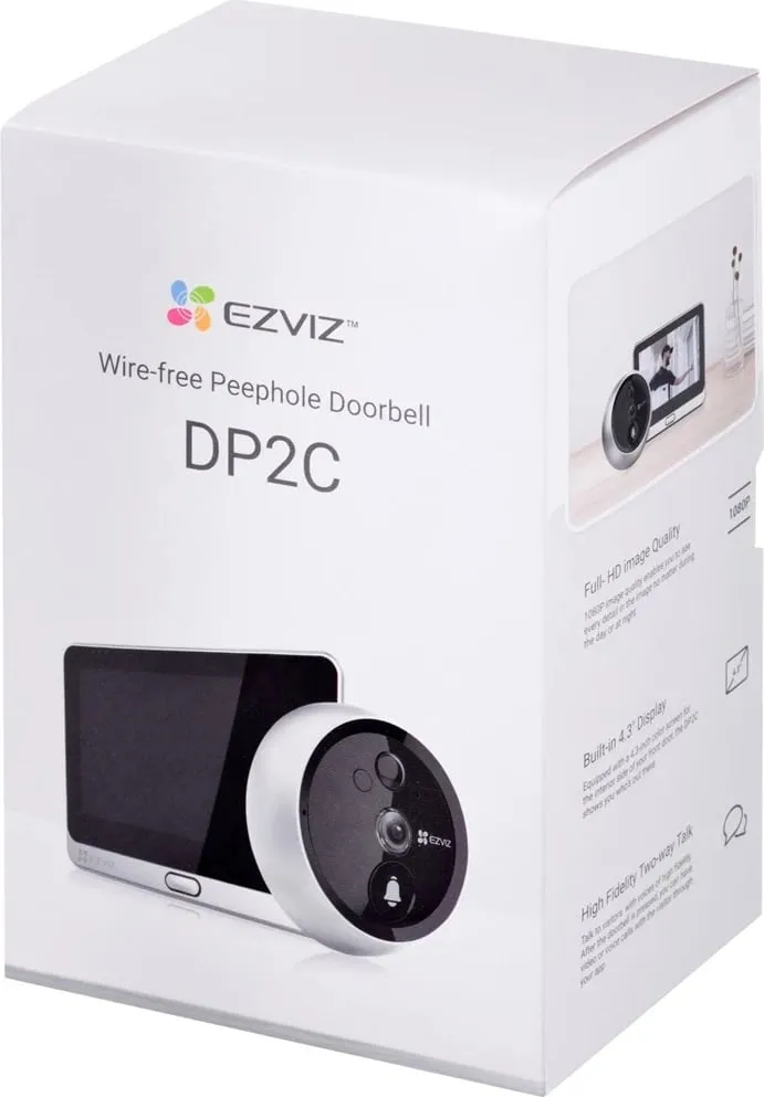 Zile smart Ezviz DP2C, 4.3", 1080p, 4600mAh, e argjendtë - 42