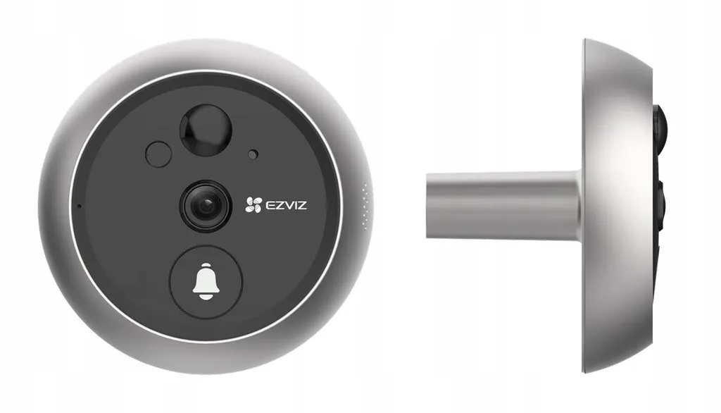 Kamerë dere EZVIZ DP2, 2MP, Wi-Fi, e zezë/e argjendtë - 5