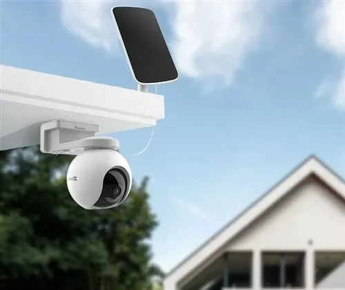 Kamerë IP Ezviz HB8 + Panel Diellor, 2K, Pan & Tilt - 11