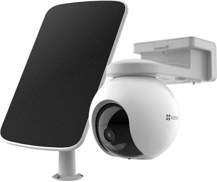 Kamerë IP Ezviz HB8 + Panel Diellor, 2K, Pan & Tilt - 8