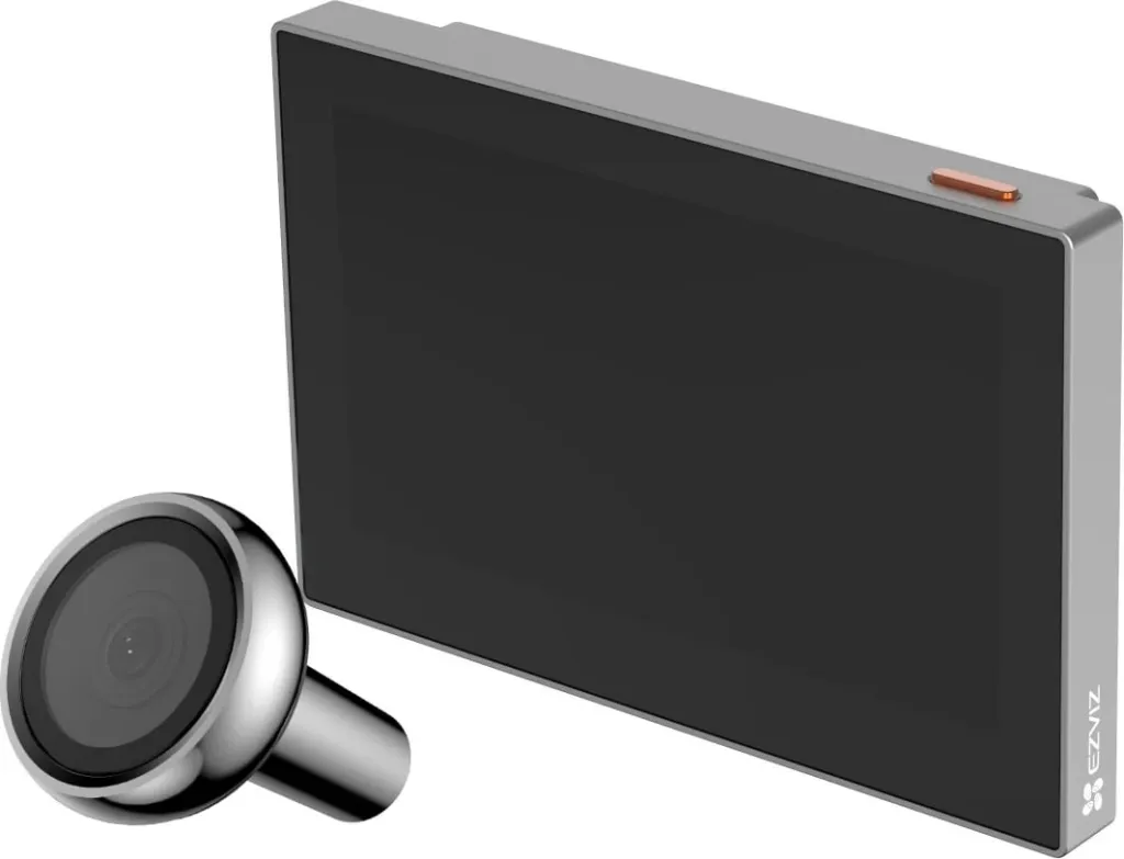 Interkom EZVIZ HP2, wireless, 2 MP, i zi/argjendtë - 2