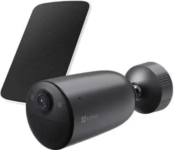 Set kamerë sigurie Ezviz EB3 4G Wi-Fi me panel diellor 6.2W, e zezë