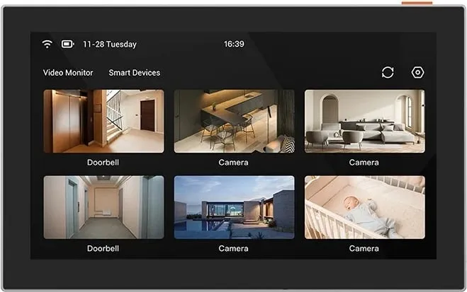 Interkom smart ezviz CS-SD7, wireless, ekran IPS, i zi - 1