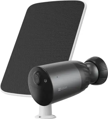 Kamerë sigurie IP bullet EZVIZ BC1c 4K, wireless, 10400 mAh, IP65, e zezë