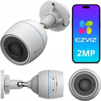 Kamerë sigurie EZVIZ H3c, Wi-Fi, 1080p, e bardhë