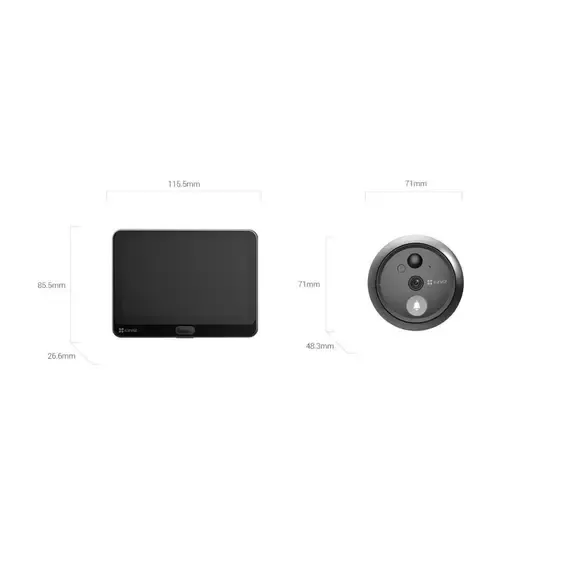 Kamerë E Brendshme Me Wireless Ezviz CS-HP4 2MP IR3M - 4