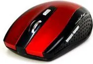 Maus Media-Tech Raton, wireless, USB, i zi dhe i kuq - 1