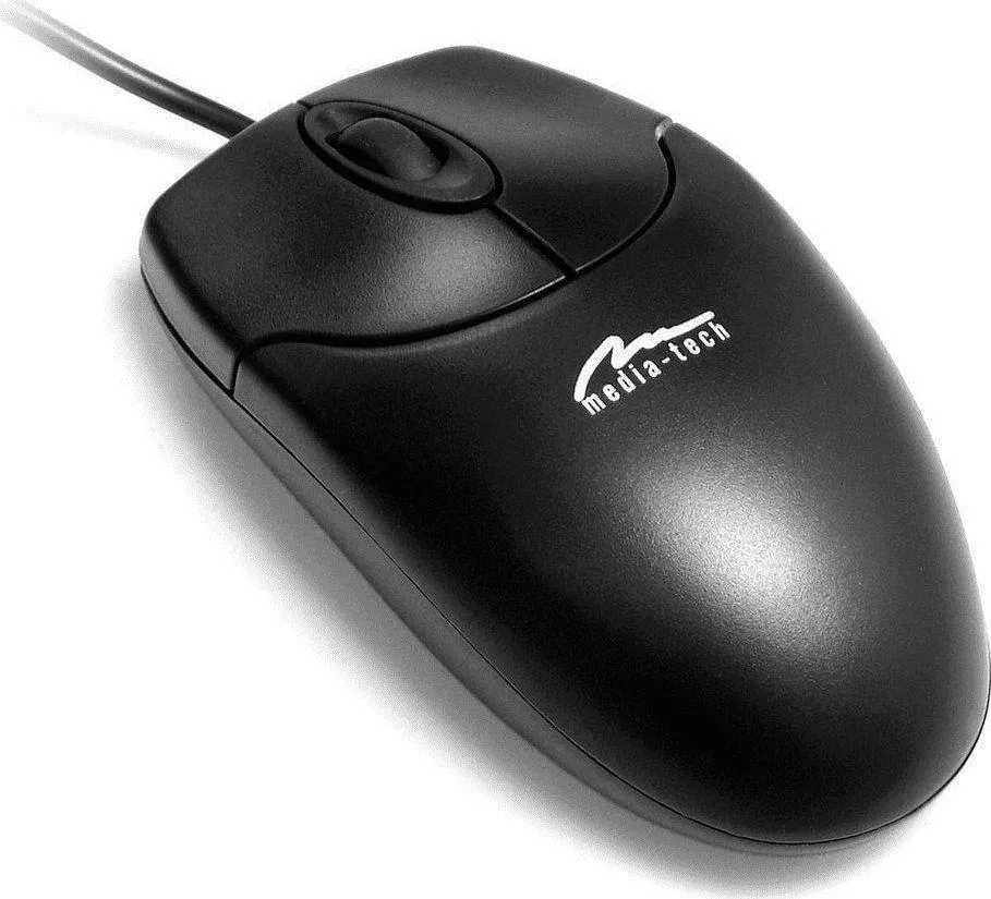 Maus Media-Tech Standard, me kabllo, PS/2, i zi - 1