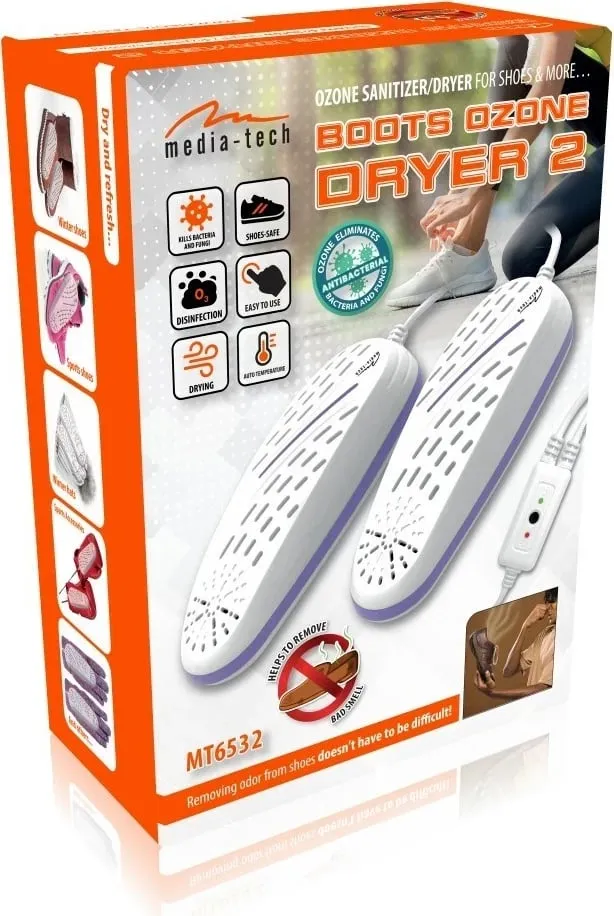 Tharëse këpucësh Boots Ozone Dryer 2 MT6532, me ozon, automatike, e bardhë - 13