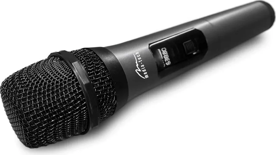 Mikrofon karaoke pa tela Media Tech MT398, Gri - 4
