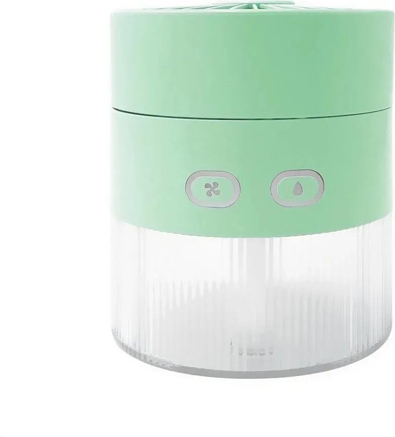 Lagështues ajri me ventilator Media Tech Breeze Fan MT6515, 350ml, portativ, i bardhë - 4