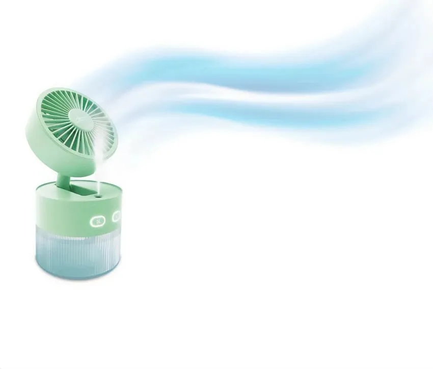 Lagështues ajri me ventilator Media Tech Breeze Fan MT6515, 350ml, portativ, i bardhë - 6