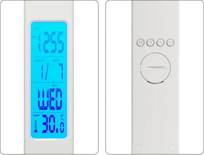 Llambë tavoline Media-Tech LEDITOU MT222, LED, karikues wireless 15W, e bardhë - 11