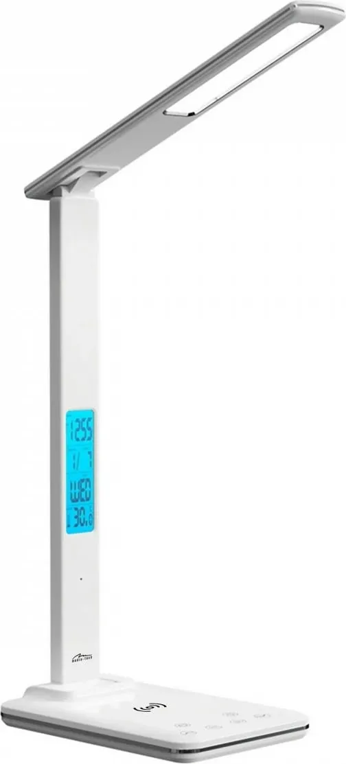Llambë tavoline Media-Tech LEDITOU MT222, LED, karikues wireless 15W, e bardhë - 5
