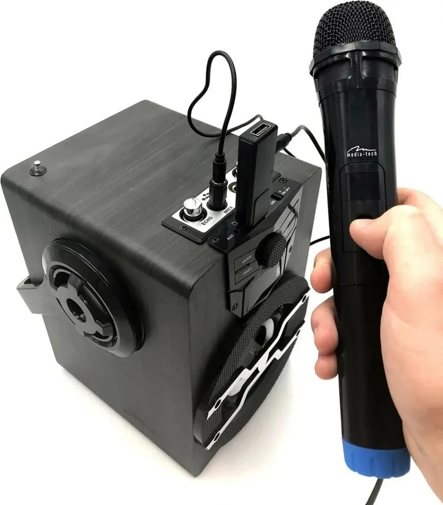 Mikrofon karaoke pa tela ACCENT PRO MT395, Media tech - 4