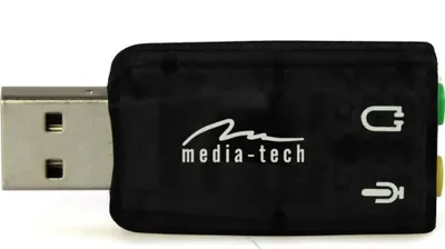 Kartë zëri MEDIA-TECH VIRTU 5.1 USB MT5101 - 1