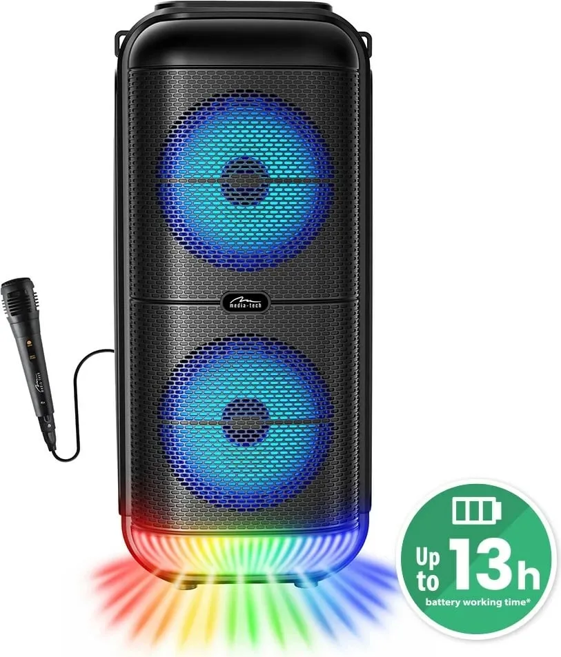 Boks Media-Tech MT3183, Bluetooth, 50 W, i zi - 1