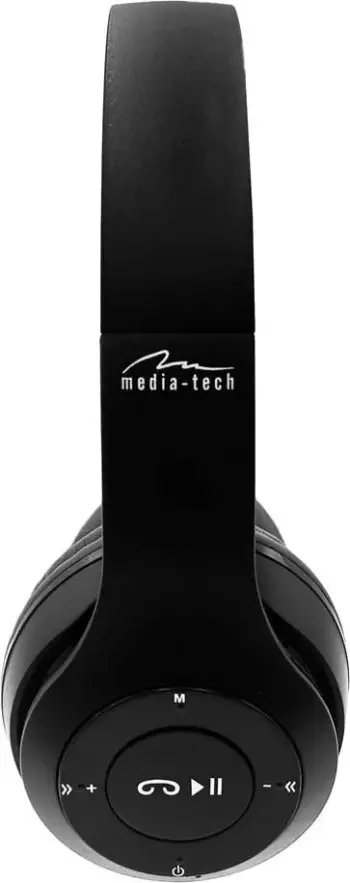 Kufje Media tech EPSILION BT MT3591, Wireless, të zeza