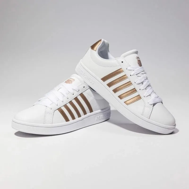 Këpucë femra K-Swiss, të bardha - 2