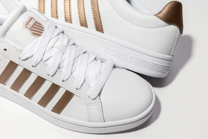 Këpucë femra K-Swiss, të bardha - 3