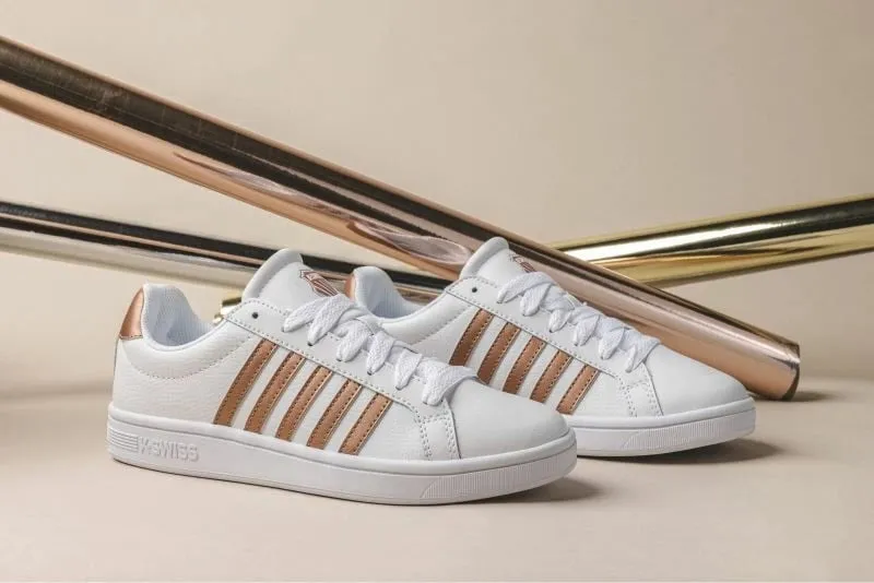Këpucë femra K-Swiss, të bardha - 5