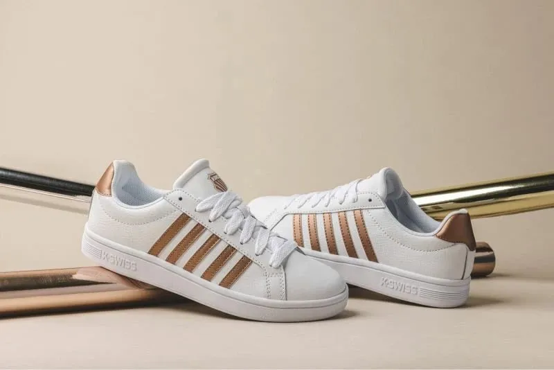 Këpucë femra K-Swiss, të bardha - 9