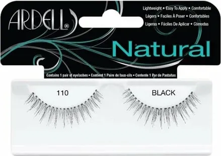 Qerpikë Ardell Natural 110, të zinj - 1