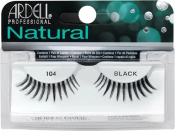 Qerpikë artificial Ardell Natural 104 për femra, e zezë, 1 copë