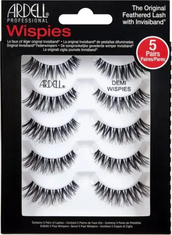 Qerpikë të rremë Ardell Demi Wispies Multipack për femra, të zinj, 5 palë