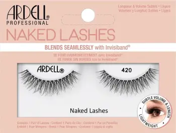 Qerpikë të rremë Ardell Naked Lashes 422 për femra, 1 copë, 422 Black