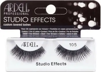 Qerpikë të rremë Ardell Studio Effects 105 Black për femra, 2 copë