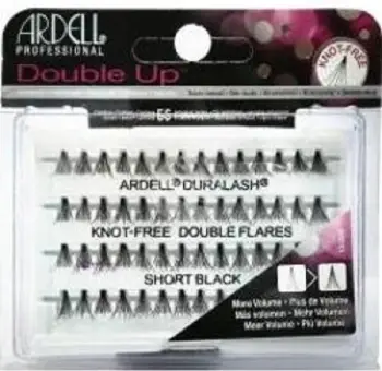Set qerpikësh artificial Ardell Double Individuals, 96 tufa, të zi