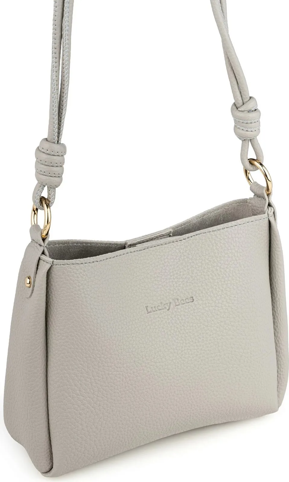 Çantë crossbody Lucky Bees, gri, 1227 Ros - 3