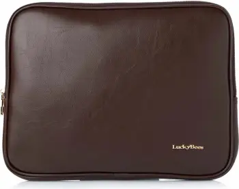 Çantë laptopi Lucky Bees Harper, ngjyrë kafe