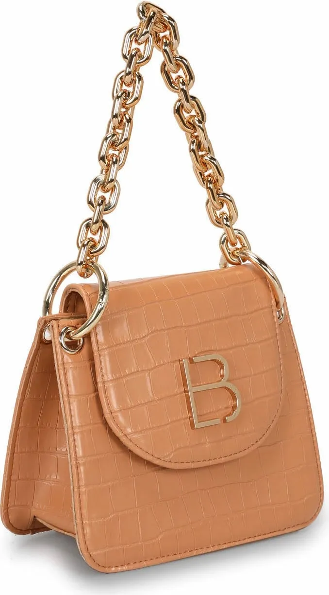 Çantë crossbody Lucky Bees, Croco Tan, 320 - 2