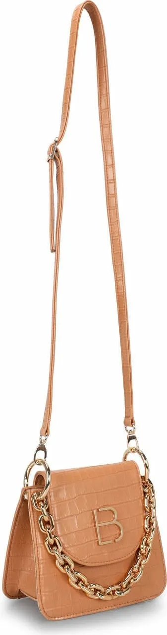Çantë crossbody Lucky Bees, Croco Tan, 320 - 4