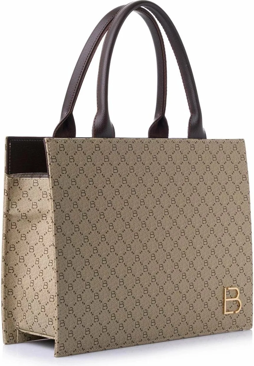 Torbë tote Lucky Bees, krem, Mira - 2