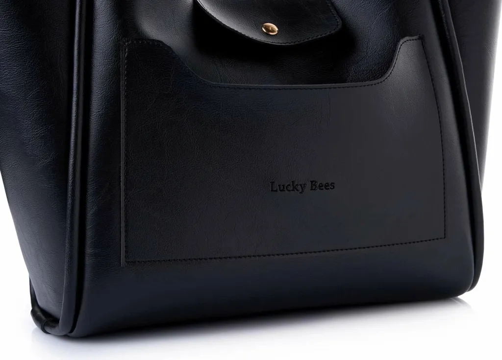 Çantë krahu Lucky Bees, Esme, e zezë - 4
