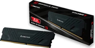Memorie Biostar DDR4 Storming V, 8GB, 3200MHz, e zezë - 1