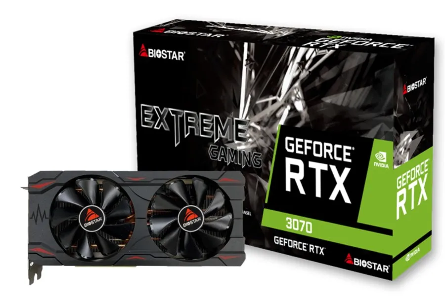 Kartelë grafike Biostar GeForce RTX 3070 8GB GDDR6 - 1