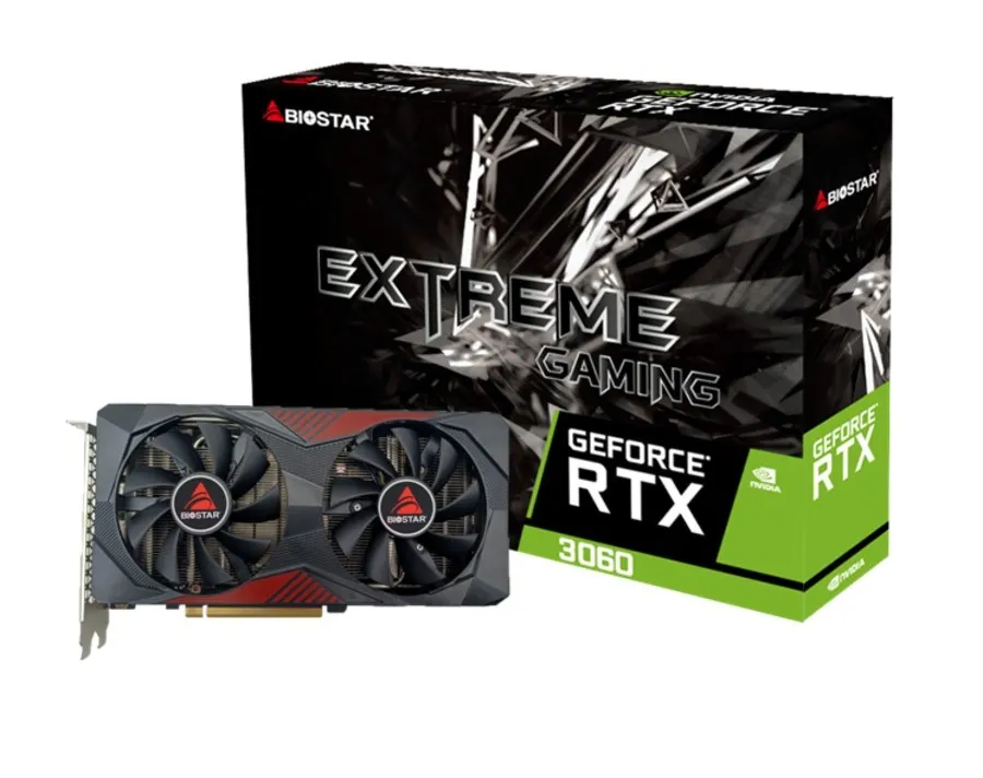 Kartelë grafike Biostar GeForce RTX 3060 12GB GDDR6 - 1