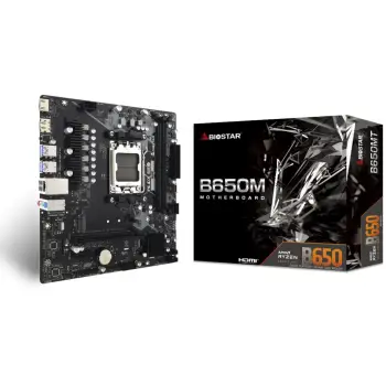 Pllakë Amë MB AMD Biostar B650MT (B650.AM5.mATX.DDR5)