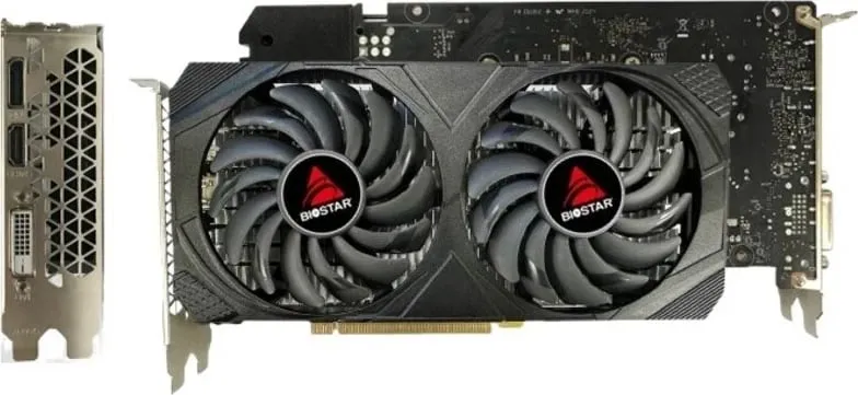 Kartelë grafike Biostar GeForce RTX 3050, 6 GB, e zezë - 1