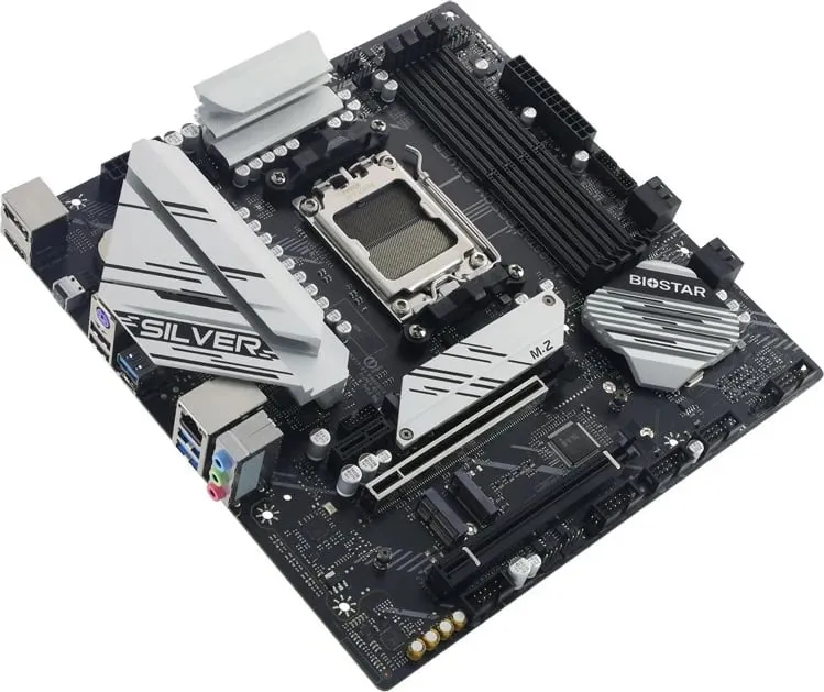 Pllakë amë Biostar B650M-SILVER, AMD, Socket AM5, DDR5, 192 GB - 3