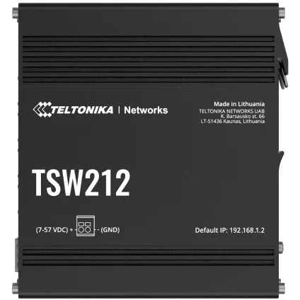 Switch Teltonika TSW212, 8+2P, Gigabit Ethernet, i zi - 1