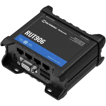 Router Teltonika RUT906, LTE Modem Router/WLAN, i zi, alumin